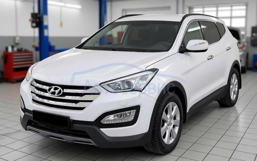 Hyundai Santa Fe после замены масла АКПП в автосервисе